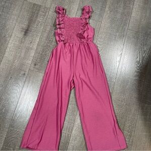 Speechless Kids Jumpsuit Berry pink Size S like 8-10